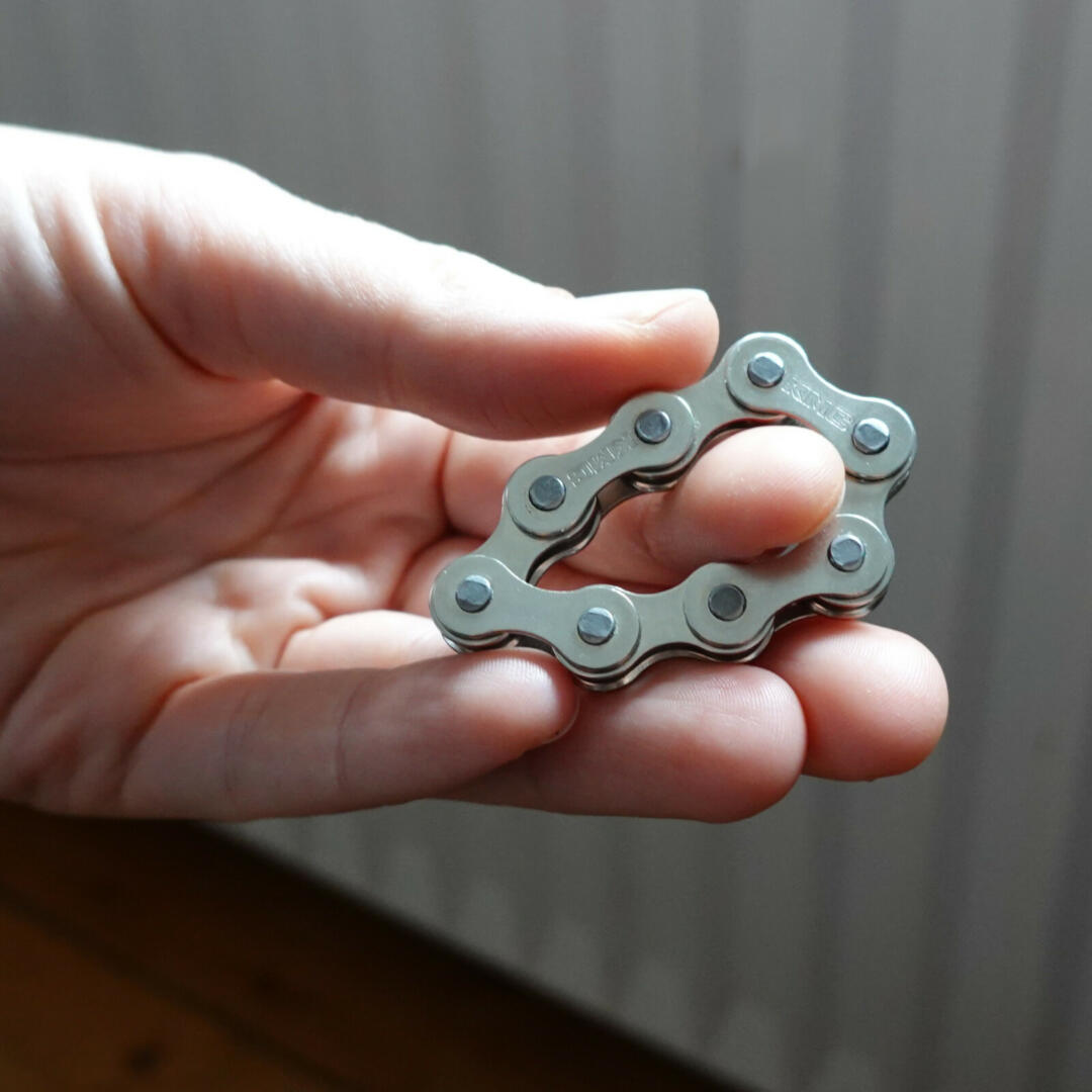 Fidget en chaîne de vélo - jouet pour doigts - jouet de bureau