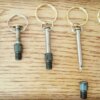Porte-clés en valve + adaptateur