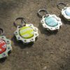 Porte-clés chaîne vélo + capsule Bendorf