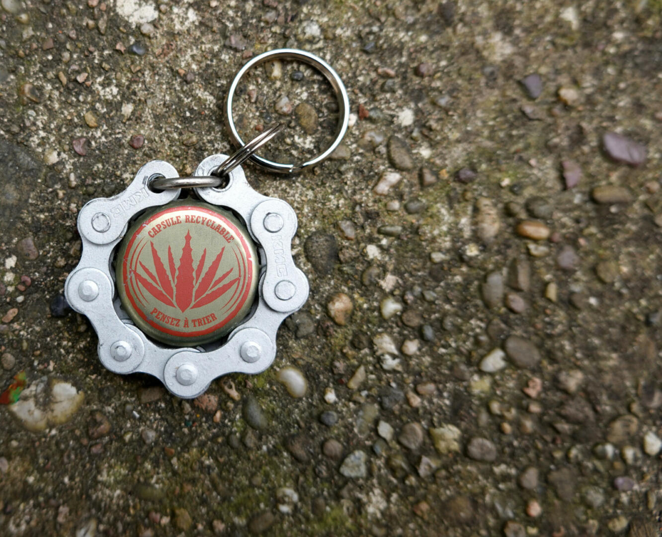 Porte-clés chaîne + capsule Desperados Tequila