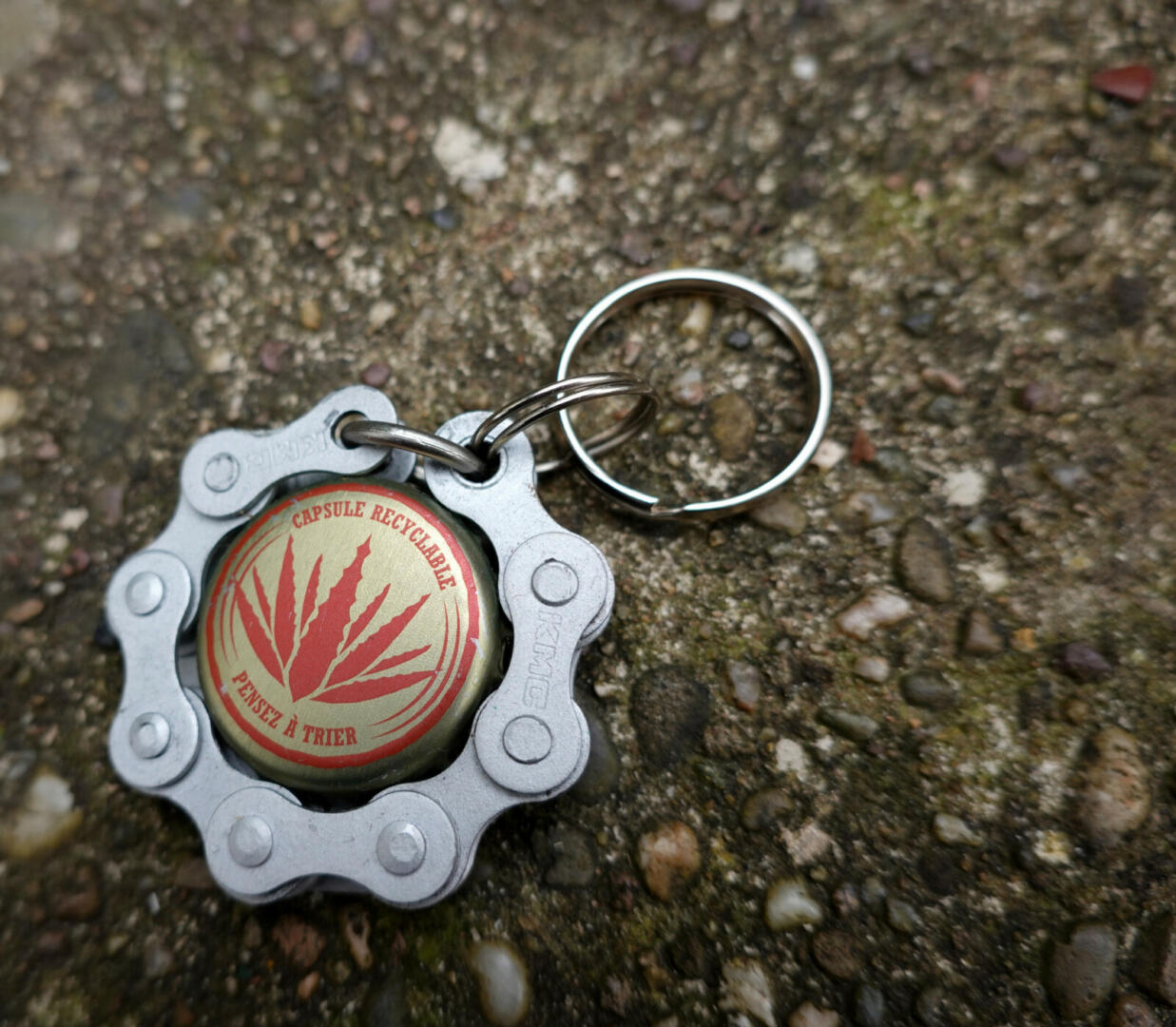Porte-clés chaîne + capsule Desperados Tequila
