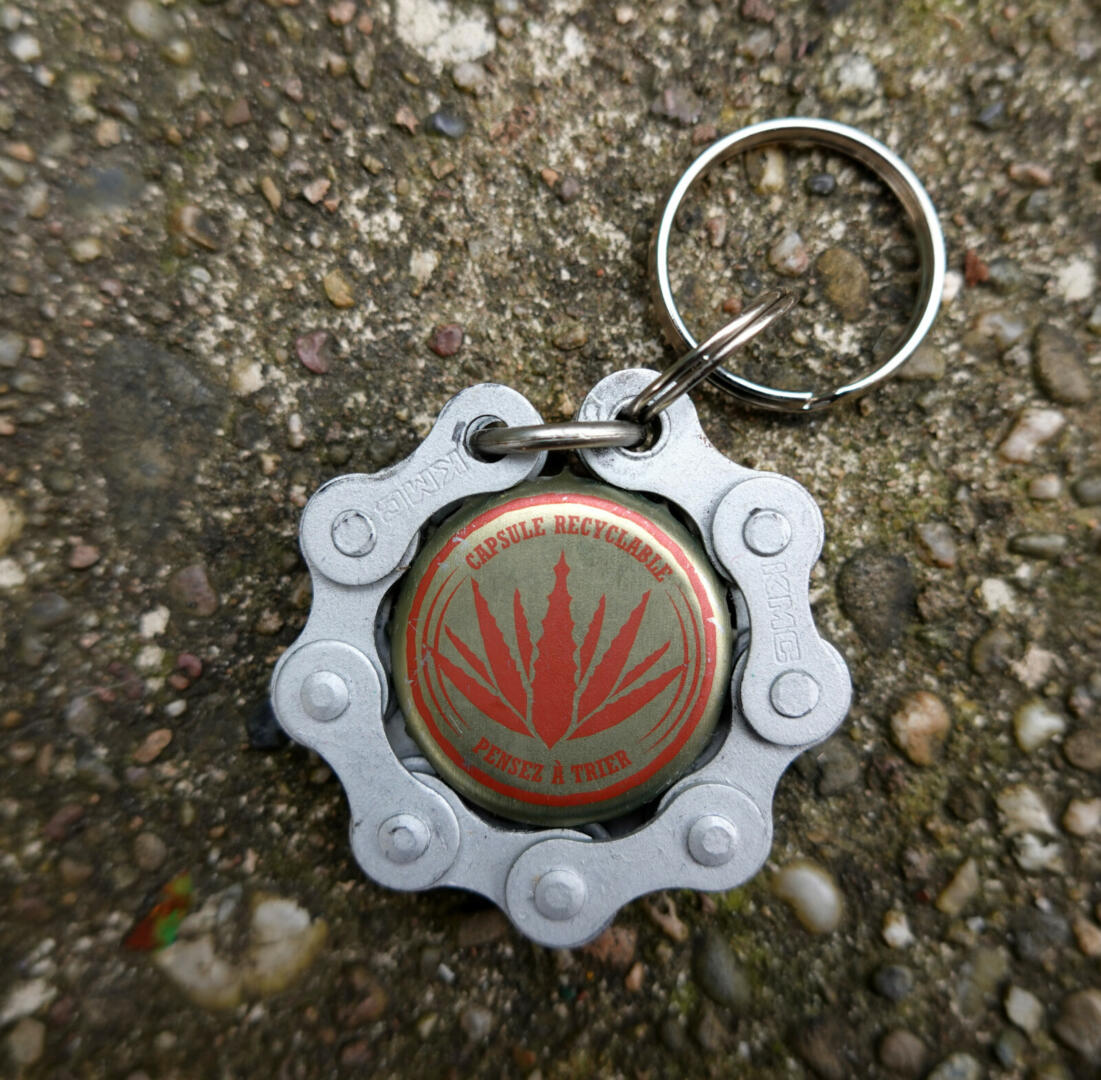 Porte-clés chaîne + capsule Desperados Tequila