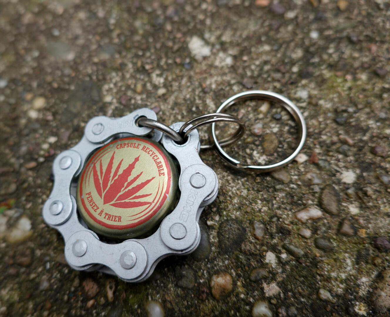Porte-clés chaîne + capsule Desperados Tequila