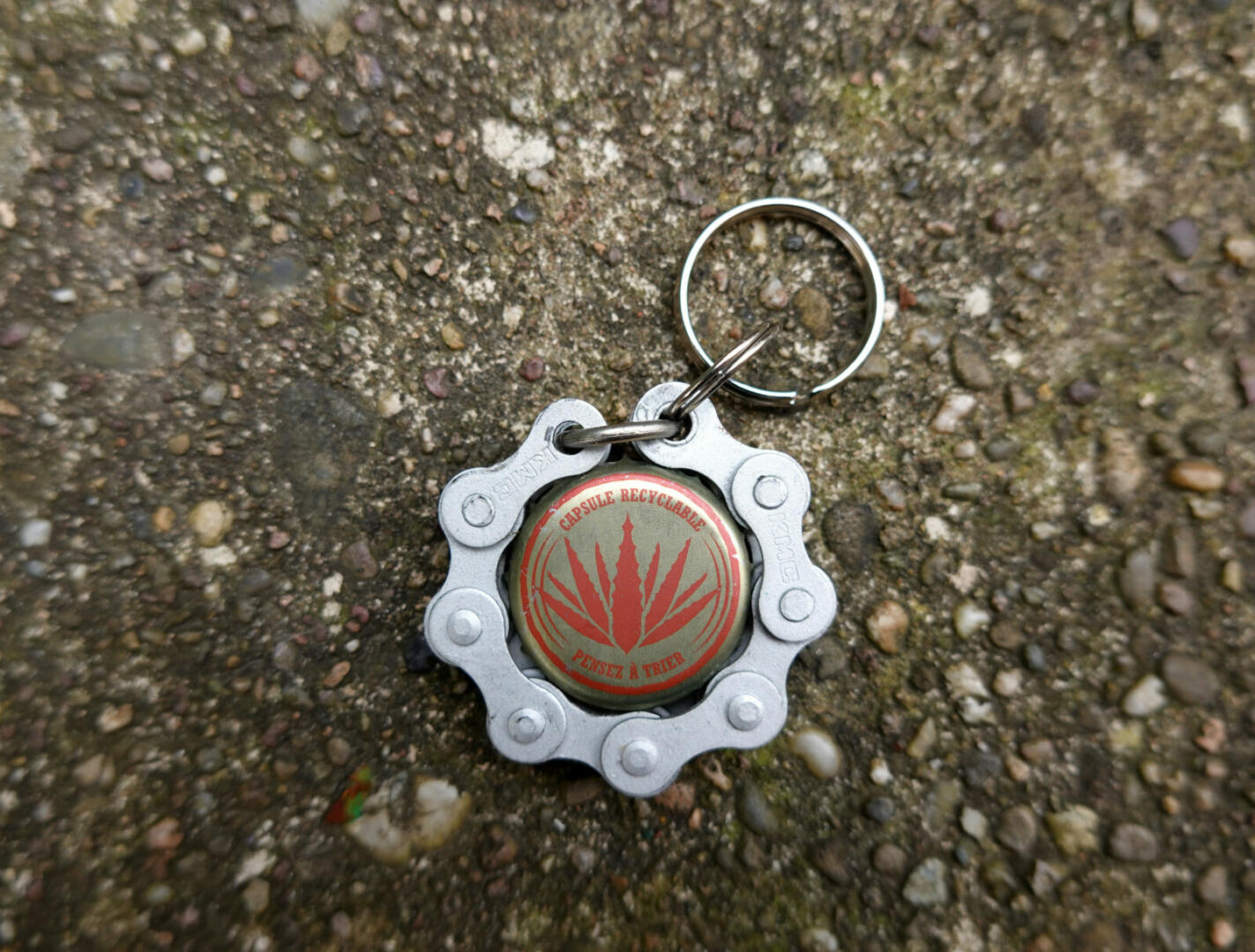 Porte-clés chaîne + capsule Desperados Tequila