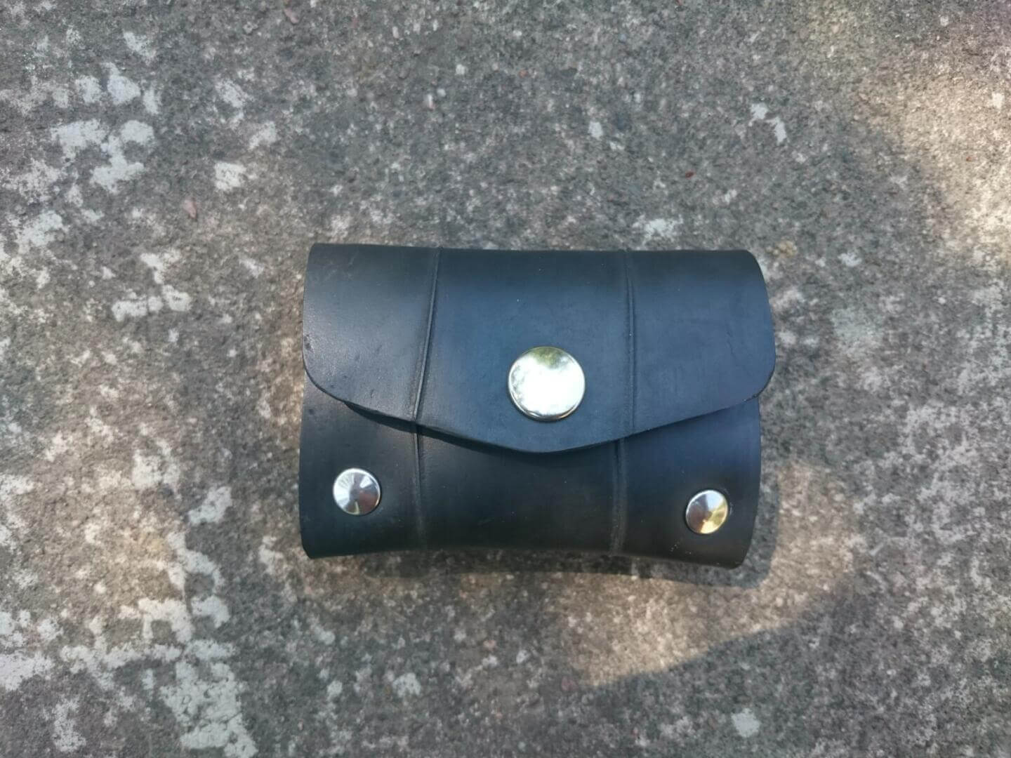 Porte-monnaie en chambre à air de tracteur