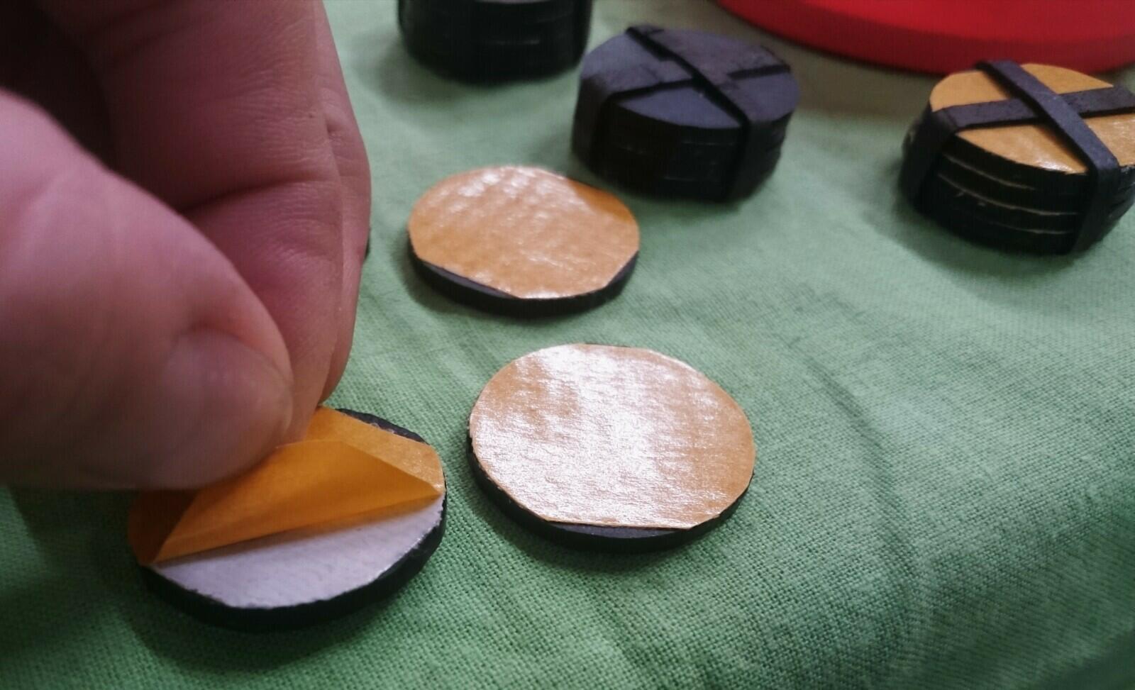 Patins pour meubles en chambre à air