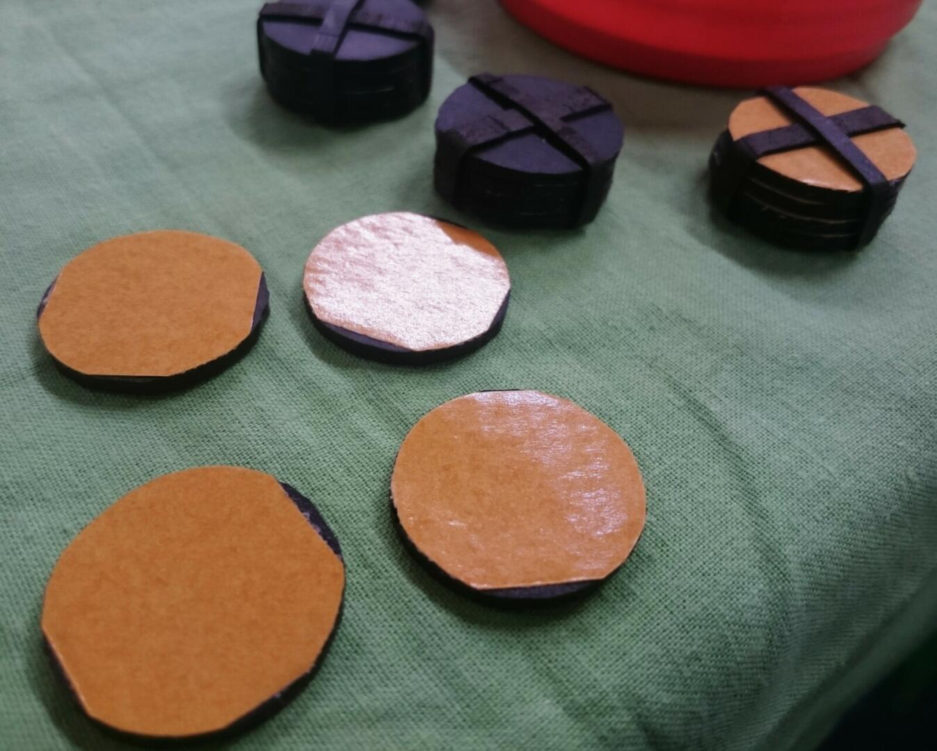 Patins pour meubles en chambre à air