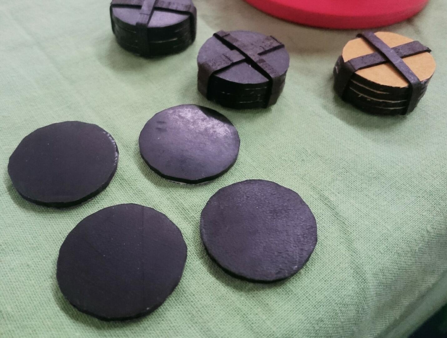 Patins pour meubles en chambre à air