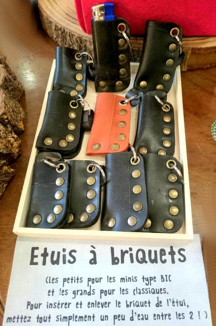 Étui à briquet - porte-clés briquet