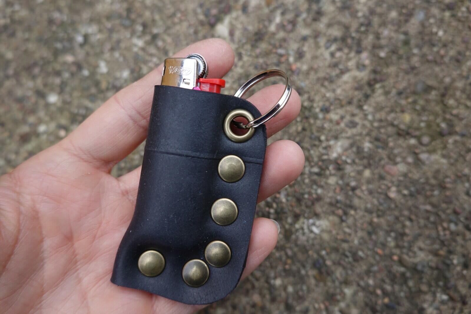 Étui à briquet - porte-clés briquet