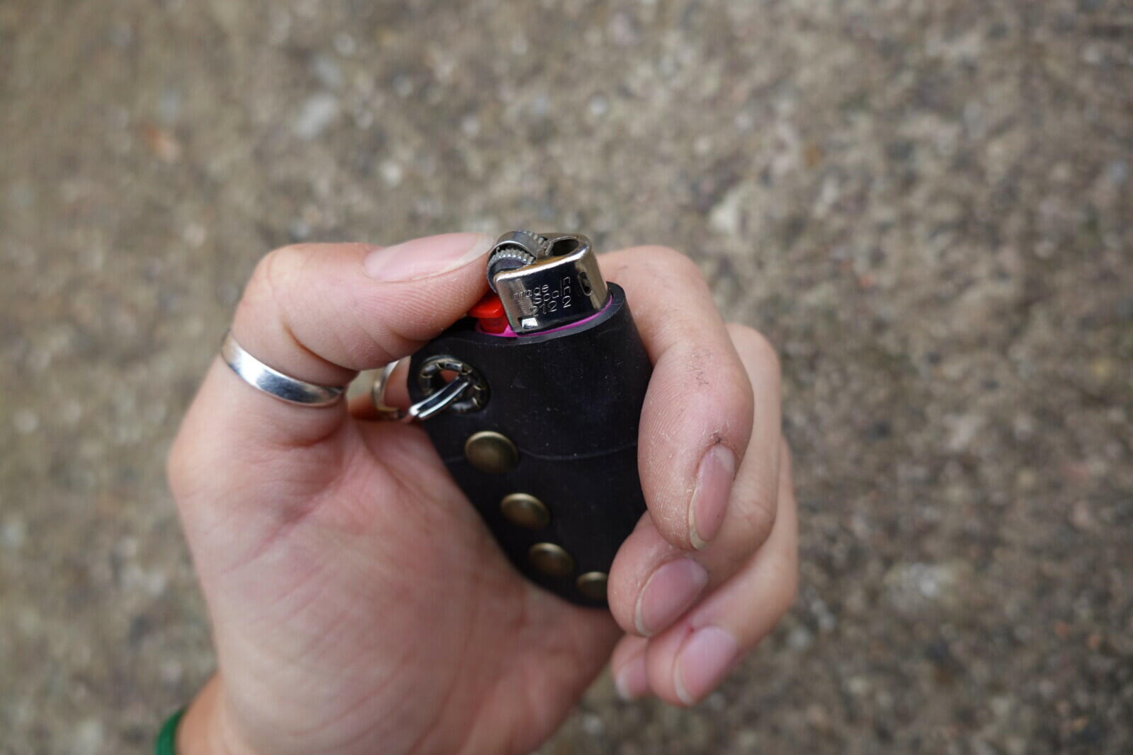 Étui à briquet - porte-clés briquet