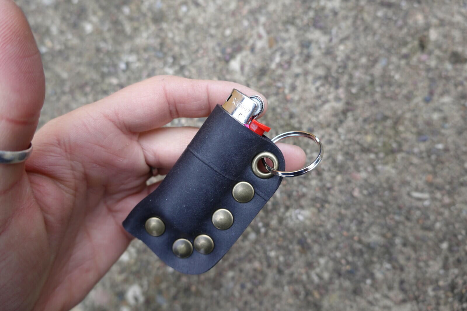 Étui à briquet - porte-clés briquet