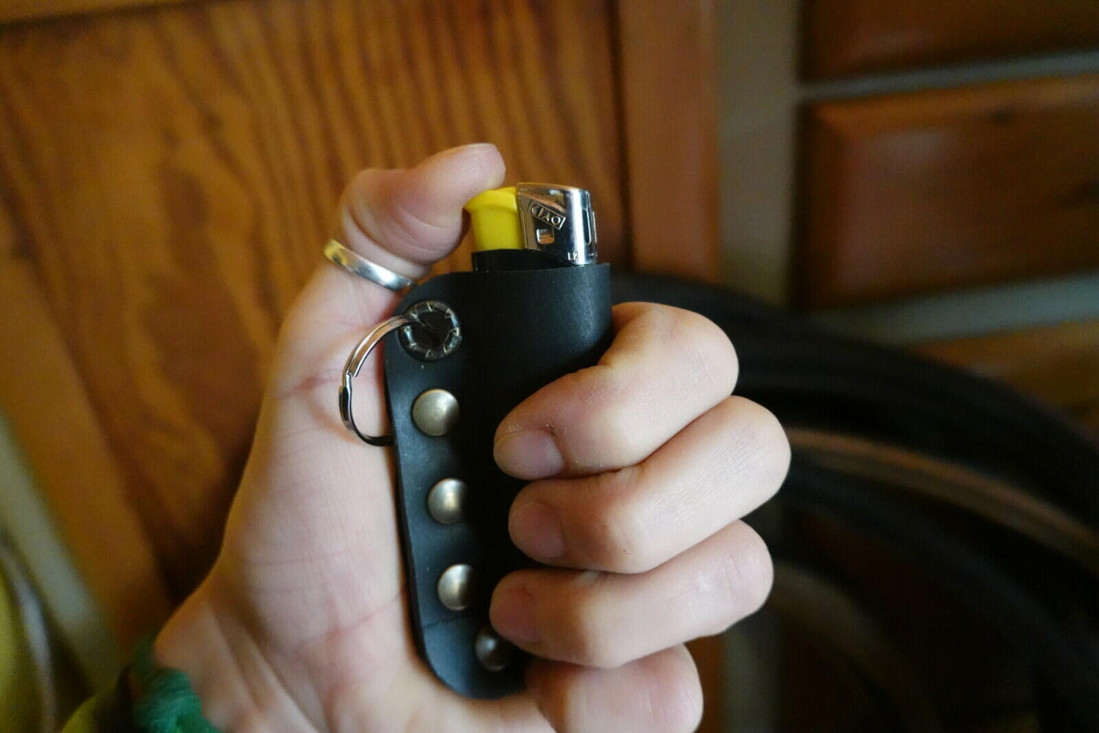 Étui à briquet - porte-clés briquet