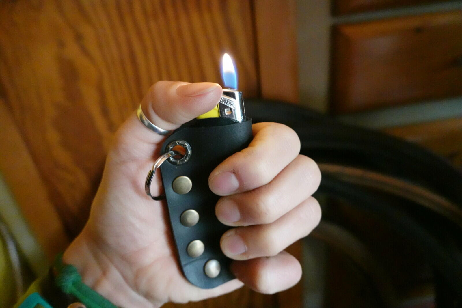 Étui à briquet - porte-clés briquet
