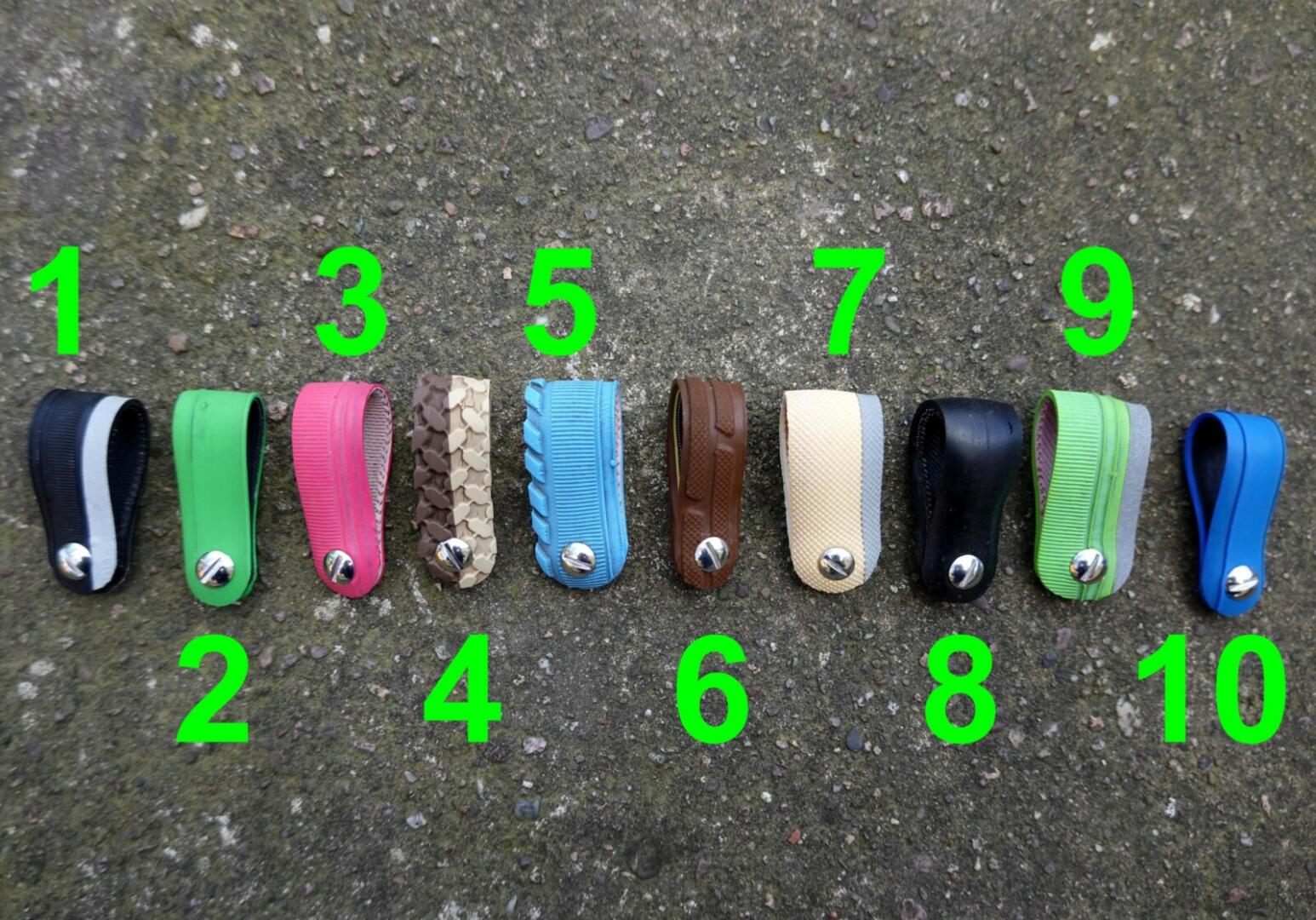 Organiseur de câble en pneu de vélo