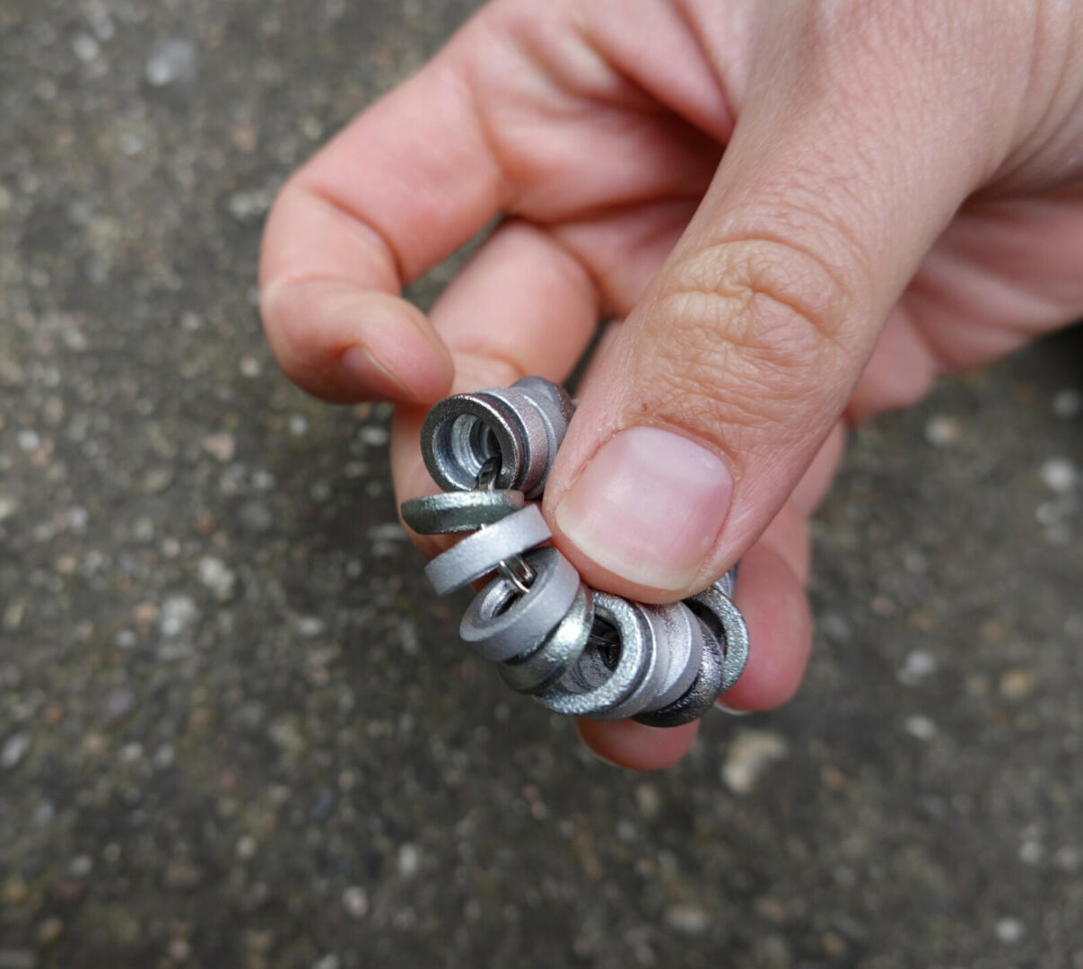 Fidget anti-stress en pièces de vélo