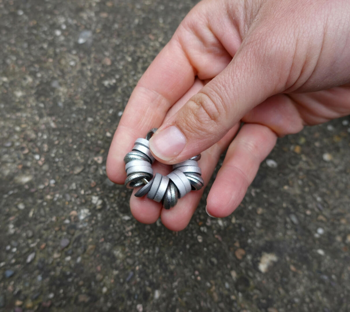 Fidget anti-stress en pièces de vélo