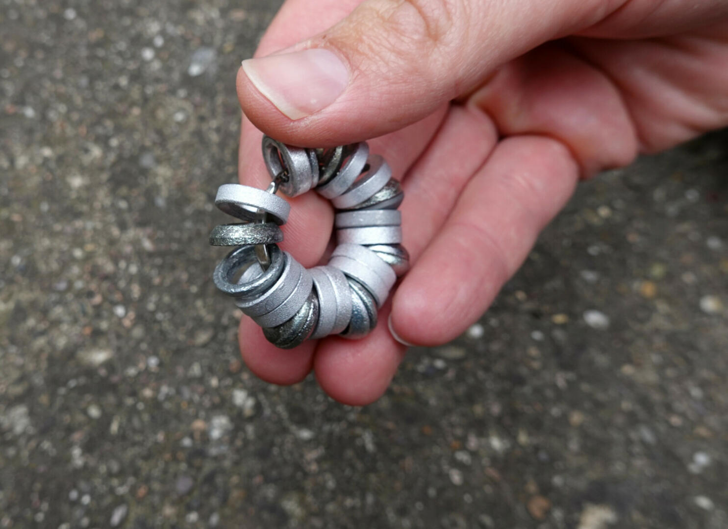 Fidget anti-stress en pièces de vélo
