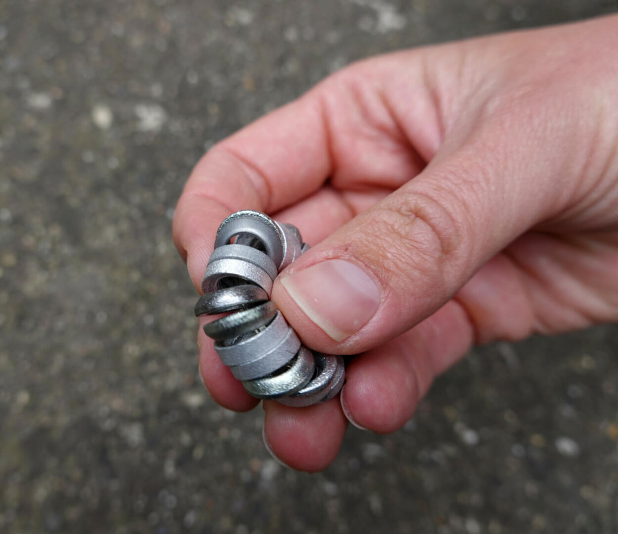 Fidget anti-stress en pièces de vélo