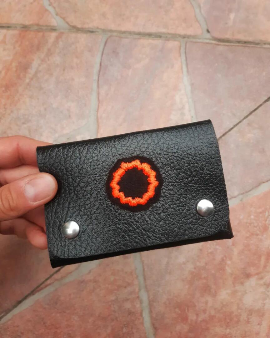 Portefeuille vegan minimaliste rustine