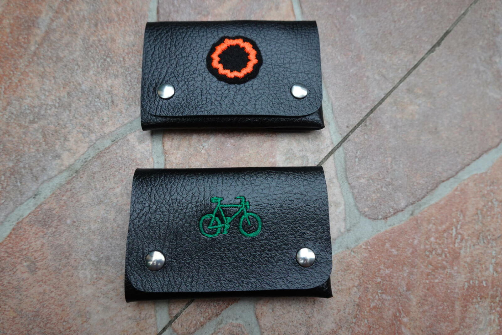 Portefeuille vegan minimaliste pour cycliste